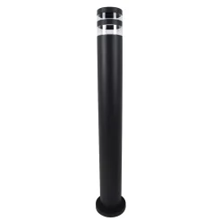 LED ENERGIE POLLARIVALAISIN BONN E27, 800MM, PYÖREÄ, MUSTA