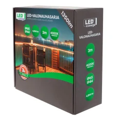 LED ENERGIE VALONAUHASARJA 3M 14,4W 1350LM 4000K IP44/IP65