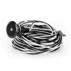 LED ENERGY LED SAUNAVALOSARJA 9-OSAINEN, MUSTA (TEFLON)