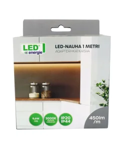 LED ENERGIE LED-NAUHA ADAPTERI+KYTKIN IP20/IP44 9,6W 450L