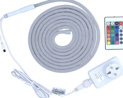 LED ENERGIE LED-NAUHA NEON 3M KAUKOSÄÄTIMELLÄ IP44/IP65 RGB+WW