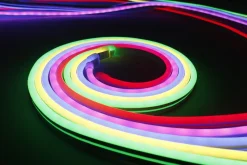 LED ENERGIE LED-NAUHA NEON 5M KAUKOSÄÄTIMELLÄ IP44/IP65 RGB+WW