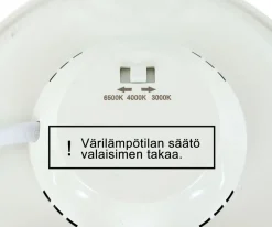 LED ENERGIE PANEELIVALAISIN CLIP-ON 3CCT DIM 12W, 900LM, 3000-4