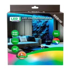 LED ENERGIE VALONAUHASARJA RGB+W 36W 5M
