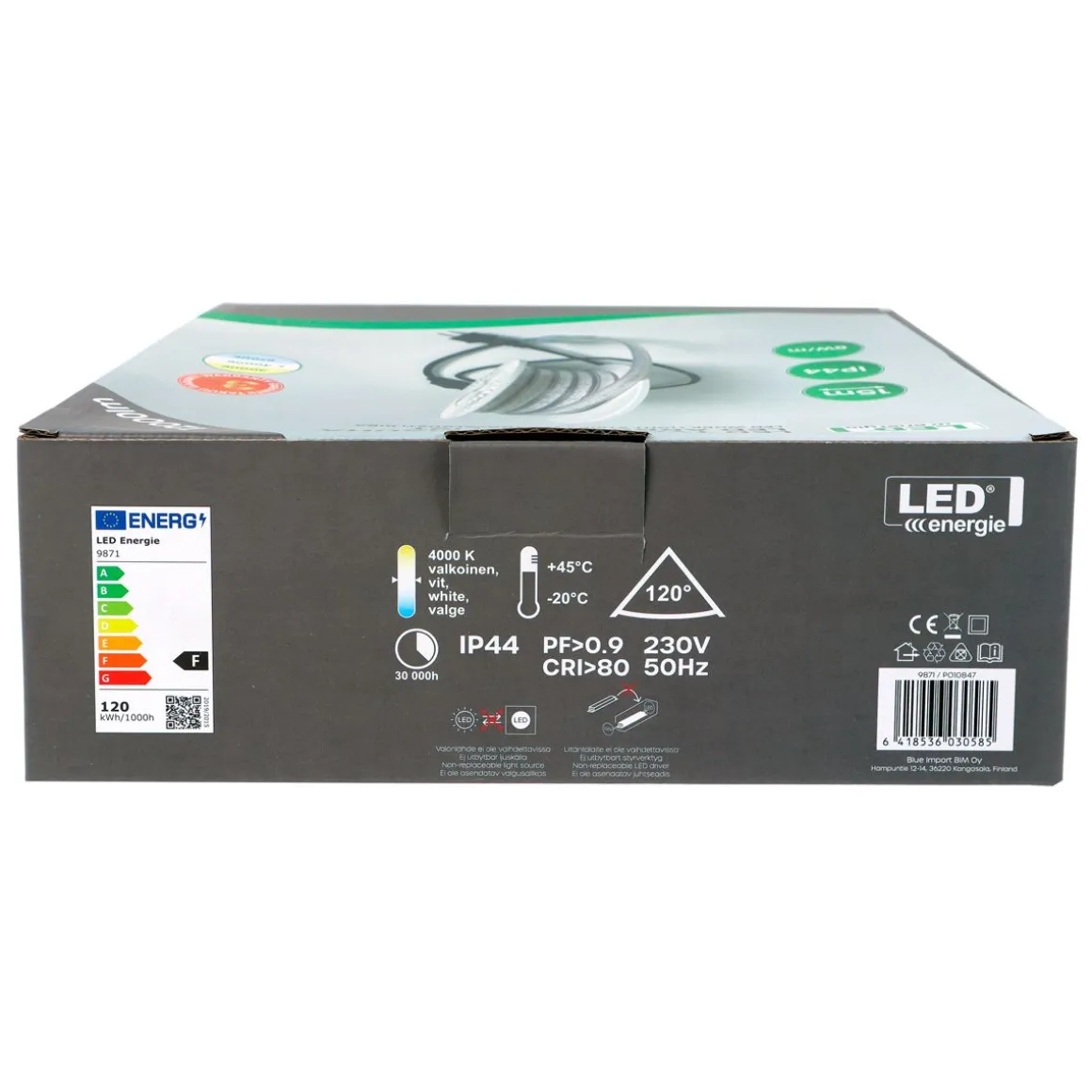 LED ENERGIE VALONAUHA 230V 15M 12000LM
