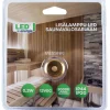 LED ENERGY LED SAUNAVALOSARJAN LISÄLAMPPU, 5M JOHTO, MESSINKI (TEFLON)