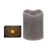 LED KYNTTILÄ AJASTIMELLA 7*9CM HARMAA