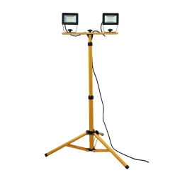 LED MAX TYÖVALAISIN SLIM MAX LED 2X30W 2X2400LM IP44, TRIPOD-JA