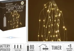 LED 80 PARISTOVALOLANKA, LÄMMIN VALKOINEN, SISÄKÄYTTÖÖN