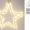 LED TÄHTI IKKUNAAN 30CM HOPEA