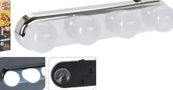 LED VALAISIN 4 LAMPPUA, IMUKUPPIKIINNITYS, PARISTOKÄYTTÖ 30