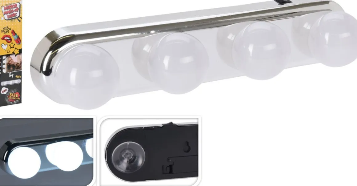 LED VALAISIN 4 LAMPPUA, IMUKUPPIKIINNITYS, PARISTOKÄYTTÖ 30