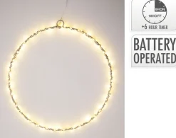 LED VALOKRANSSI 30CM HOPEA