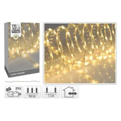 LED 120 VALOLANKA, LÄMMIN VALKOINEN , SISÄKÄYTTÖÖN
