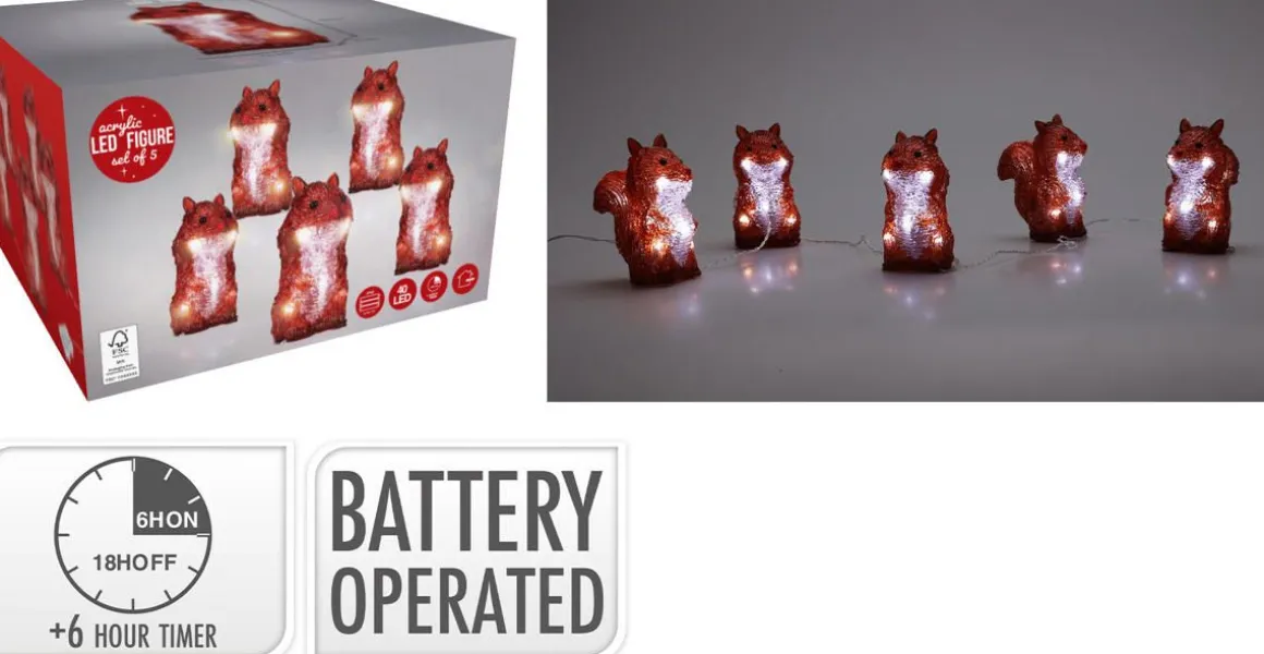 LED VALOT ORAVAT 5KPL