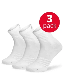 LENZ SPORTS LOW SUKKA 3-PACK VALKOINEN 35-38