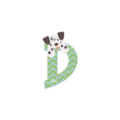 LETTER D DALMATIAN