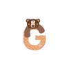 LETTER G GRIZZLY