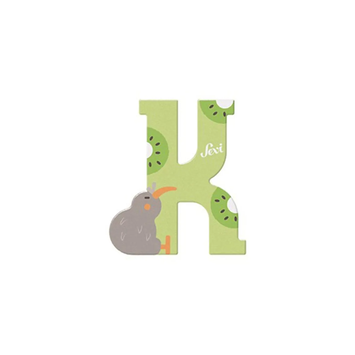 LETTER K KIWI