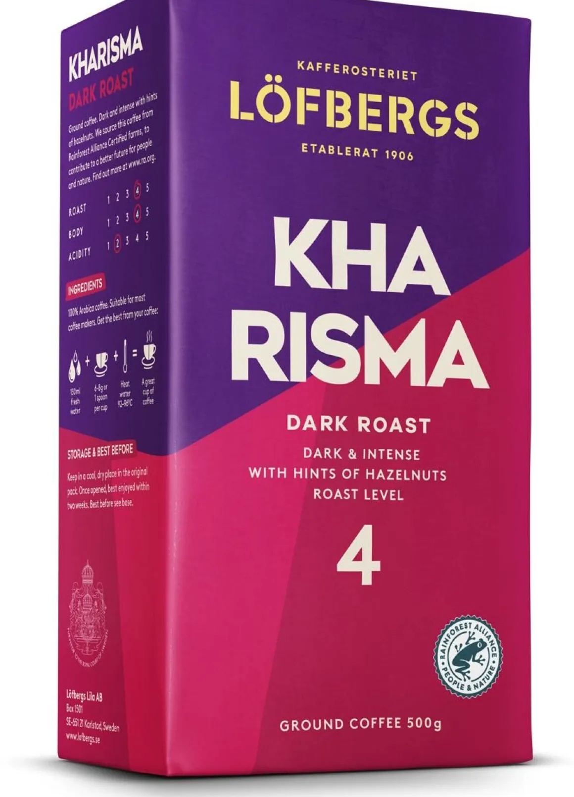 LÖFBERGS LILA KAHVI KHARISMA 500 G