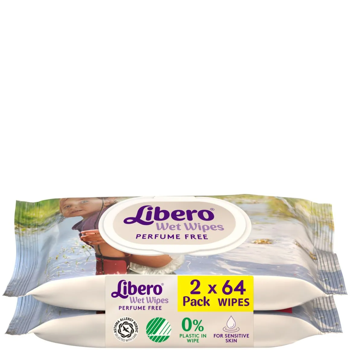 LIBERO DUO PUHDISTUSPYYHE 128 KPL