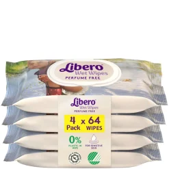 LIBERO QUATTRO PUHDISTUSPYYHE 256 KPL