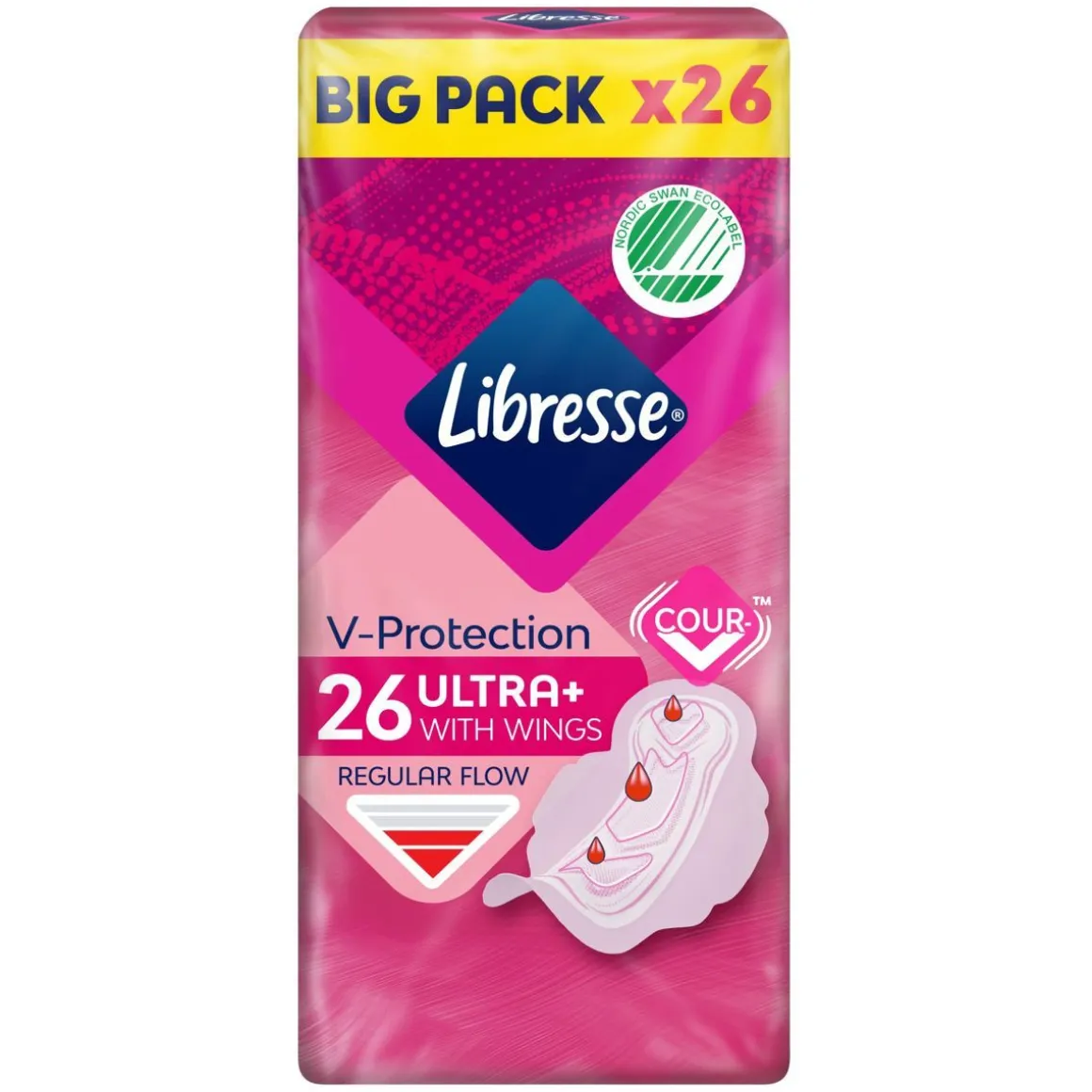 LIBRESSE ULTRA+REGULAR WING 26 BIG PACK 26 KPL
