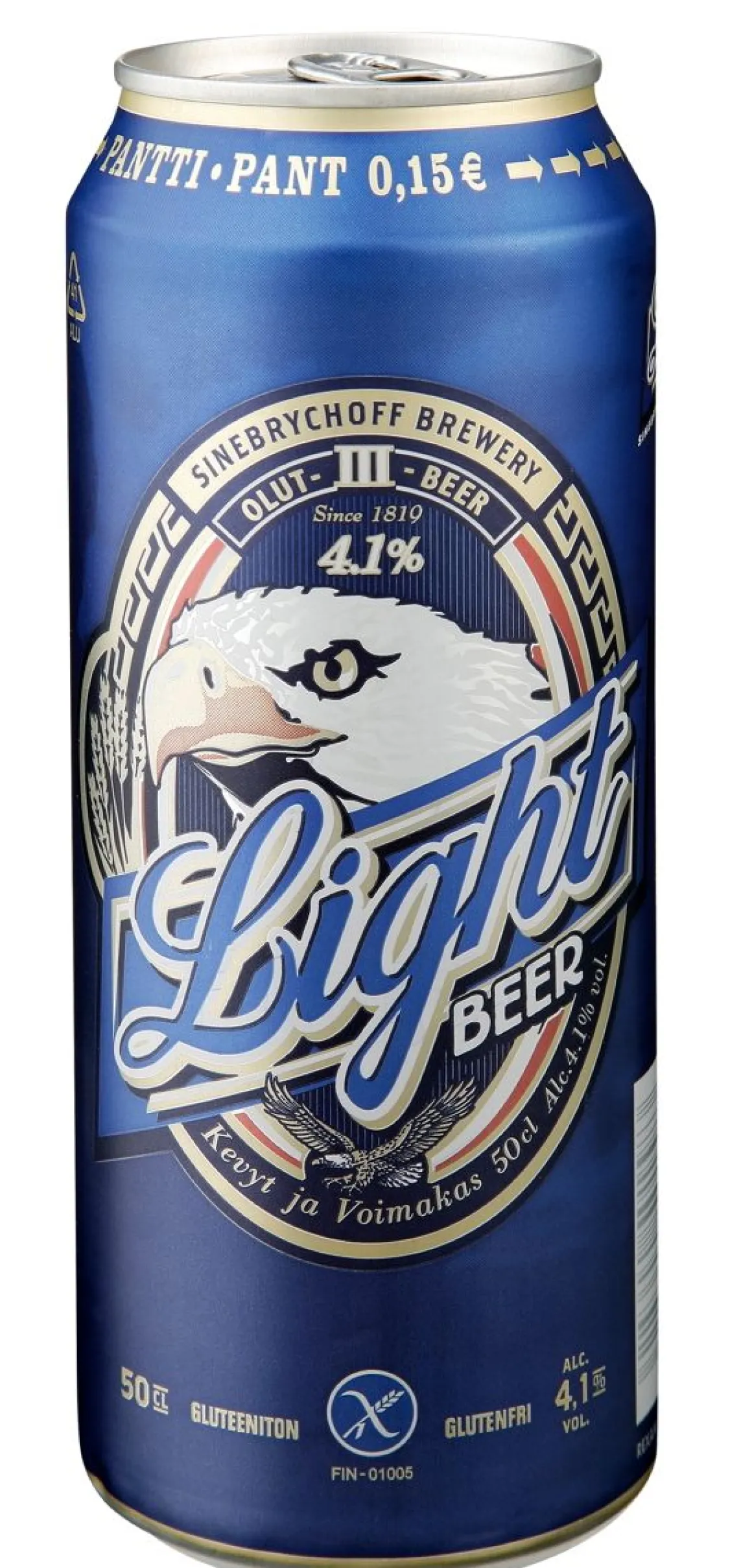 LIGHT BEER 4,1% TLK 500 ML