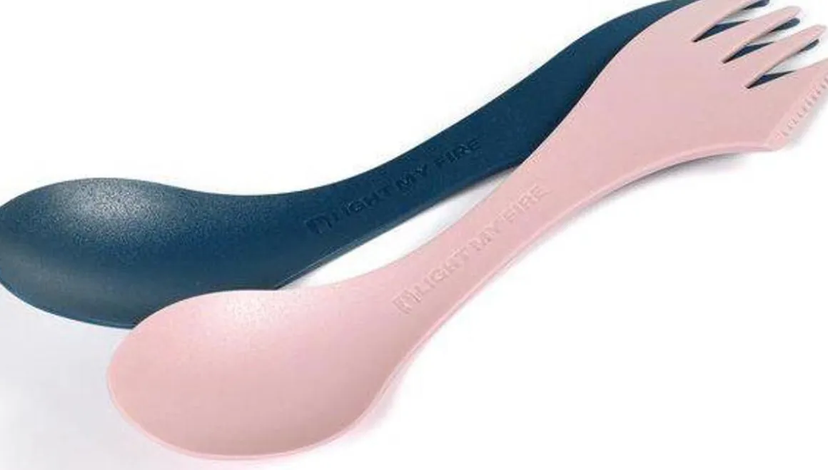 LIGHT MY FIRE SPORK ORIGINAL 2-PACK HAZYBLUE/DUSTYPINK