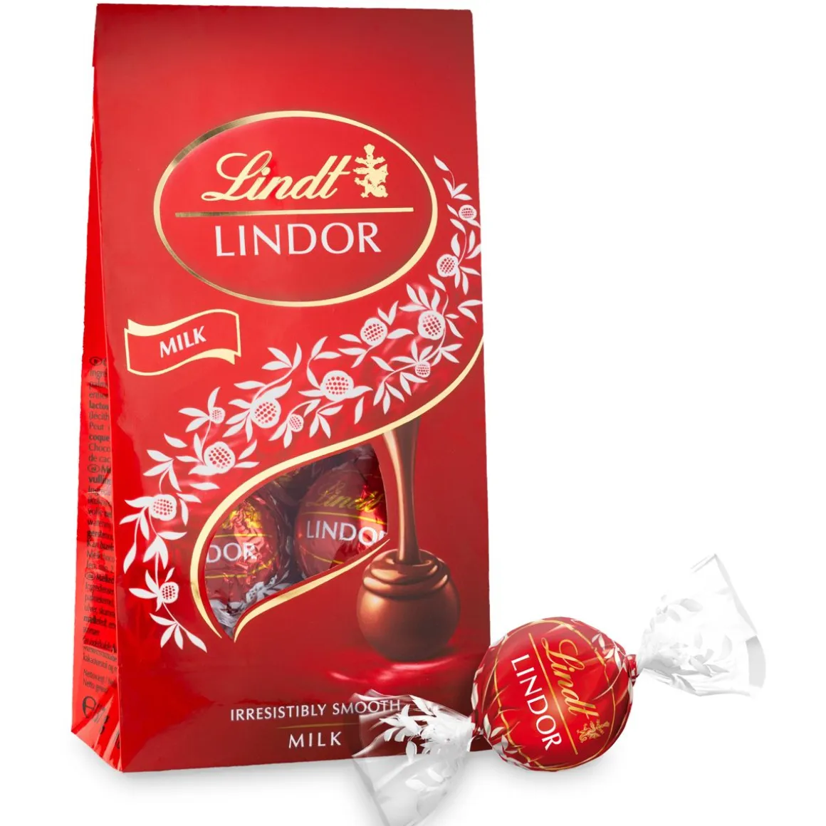 LINDT LINDOR MAITOSUKLAAKUULA 337 G
