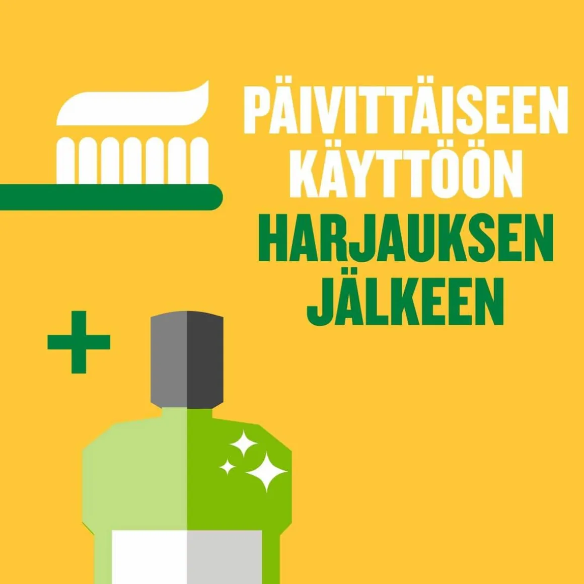 LISTERINE SUUVESI FRESH GINGER & LIME MILDER TASTE 500 ML