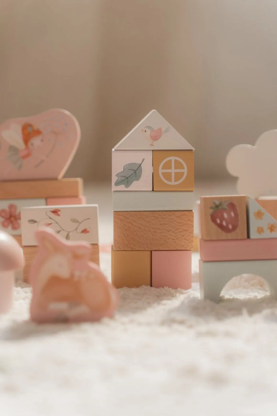 LITTLE DUTCH FAIRY GARDEN RAKENNUSPALIKAT 50KPL SANGOSSA FSC