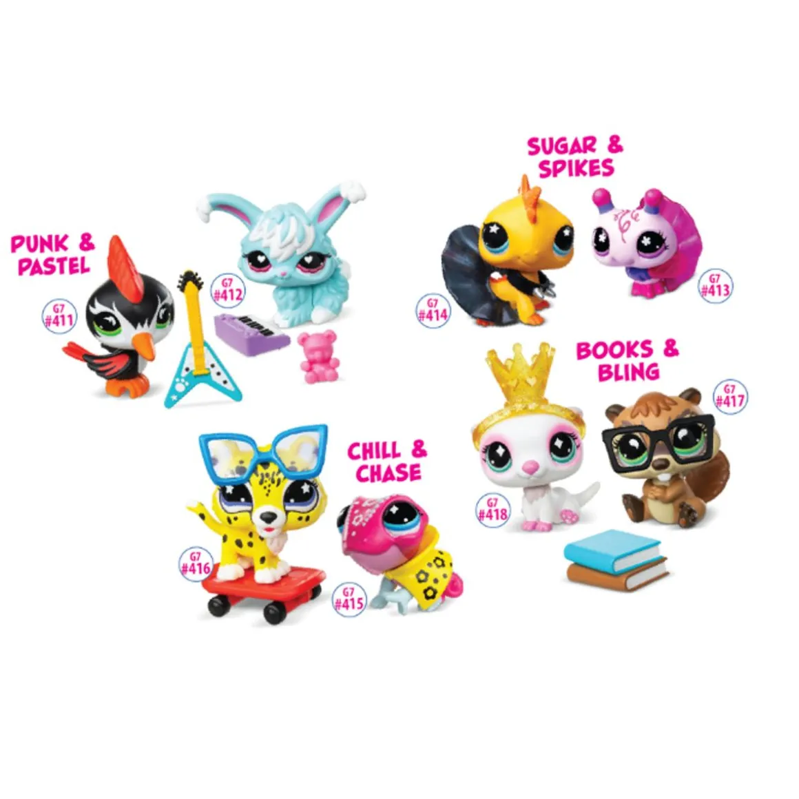 LITTLEST PET SHOP LPS PET PAIR LEMMIKKIPARI S5