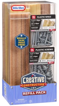 LITTLE TIKES CREATIVE CONSTRUCTION LISÄTARVIKESETTI