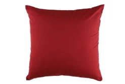4LIVING KORISTETYYNYNPÄÄLLINEN SOLID 45X45CM PUNAINEN
