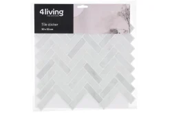 4LIVING LAATTATARRA KAPEA MARMORI 30X30 CM