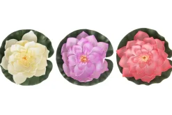 4LIVING LOTUS KUKKA KELLUVA 21 CM TEKOKASVI LAJITELMA