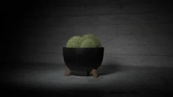 4LIVING RUUKKU ROMA LINE ECO JALALLINEN 47 CM MUSTA