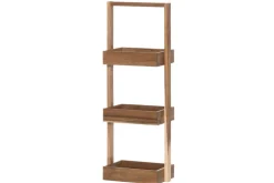 4LIVING SÄILYTYSHYLLYKKÖ 3 LOKEROLLA AKAASIA 70 CM