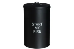 4LIVING START MY FIRE SYTYTYSPALOJEN SÄILYTYSPURKKI MUSTA