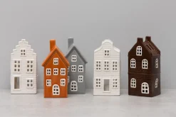 4LIVING TALOLYHTY COPENHAGEN VALKOINEN 18 CM