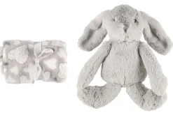 4LIVING TORKKUPEITTO BUNNY 75X100CM HARMAA