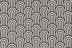 4LIVING VERHOKAPPA CURVE 45X250CM MUSTA