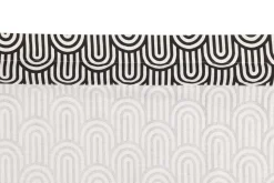 4LIVING VERHOKAPPA CURVE 45X250CM MUSTA