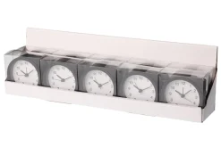 4LIVING HERÄTYSKELLO MATTINA MUSTA 8,5 CM