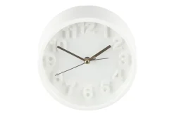4LIVING HERÄTYSKELLO TARANTO VALKOINEN 13,5 CM