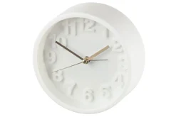 4LIVING HERÄTYSKELLO TARANTO VALKOINEN 13,5 CM