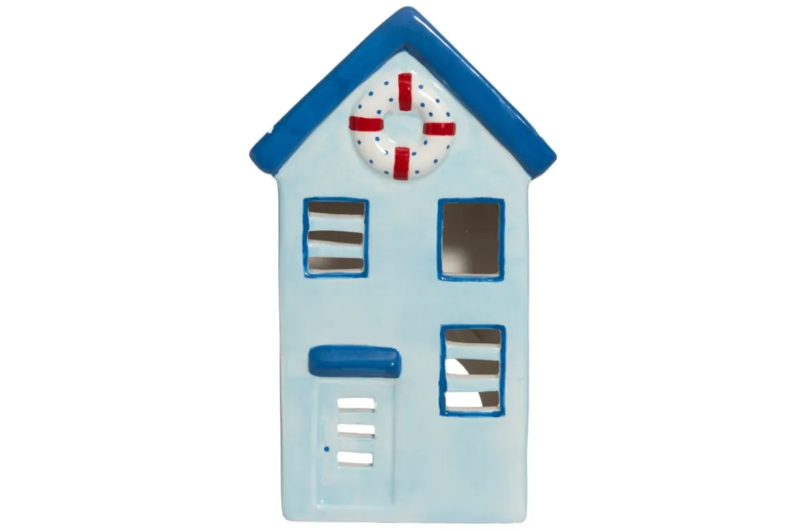 4LIVING LYHTY BEACH HUT VAALEANSININEN 20 CM
