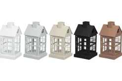 4LIVING LYHTY TALO METALLI 12,5X12,5X25 CM LAJITELMA