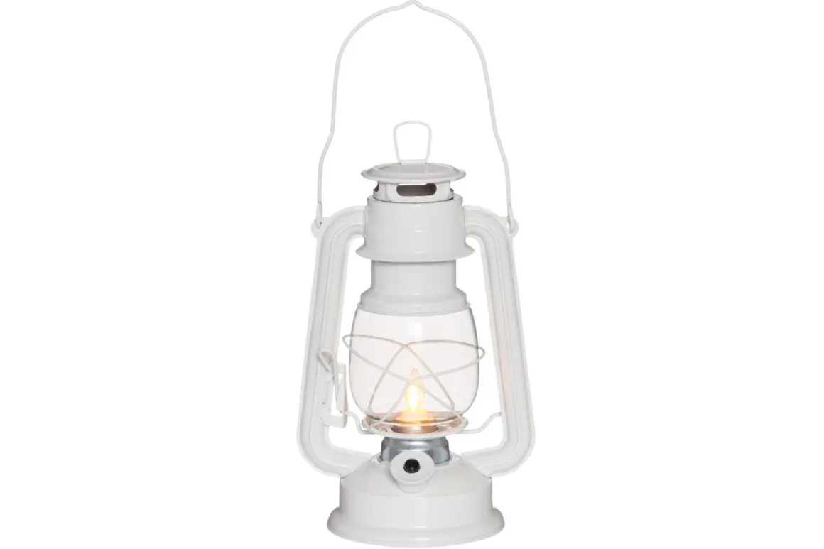 4LIVING MYRSKYLYHTY LED LEPATTAVA LIEKKI VALKOINEN 24,5 CM